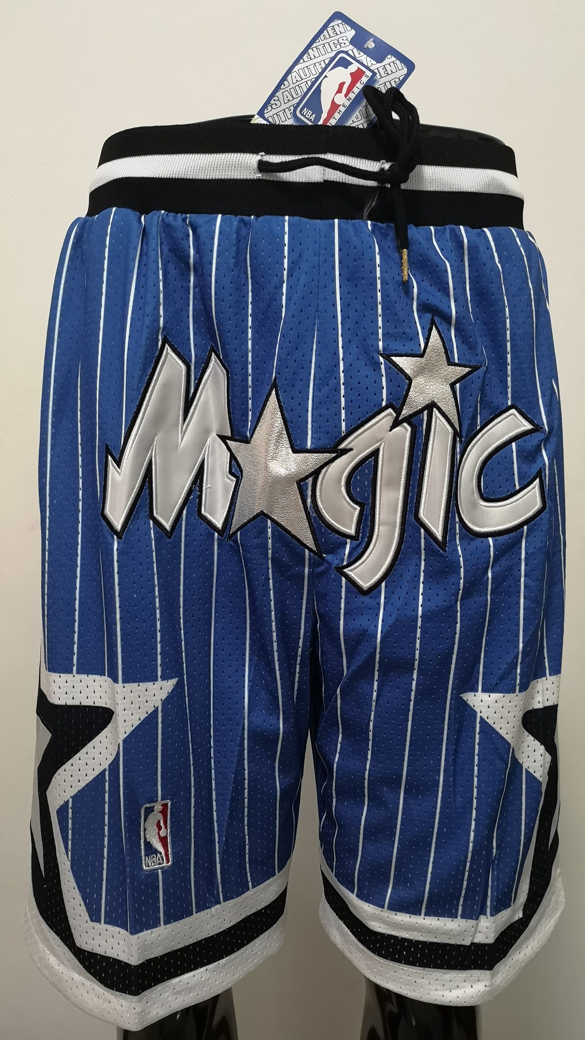 Men 2019 NBA Nike Orlando Magic blue shorts->orlando magic->NBA Jersey